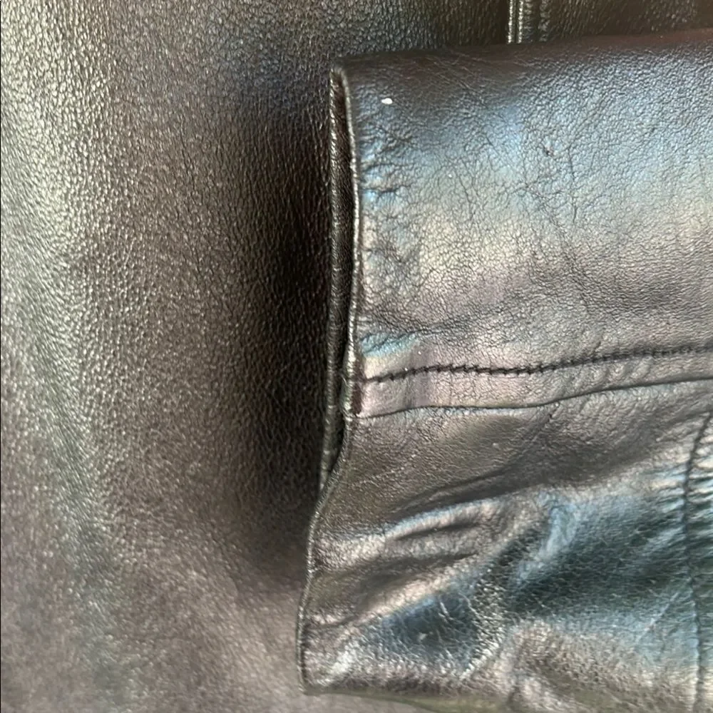 Wilsons Black Leather M Julian  Jacket XL